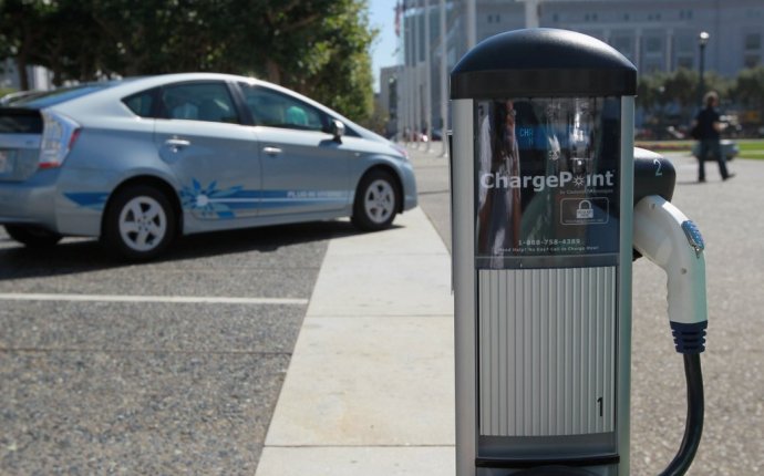 San Francisco electric Car charging Station