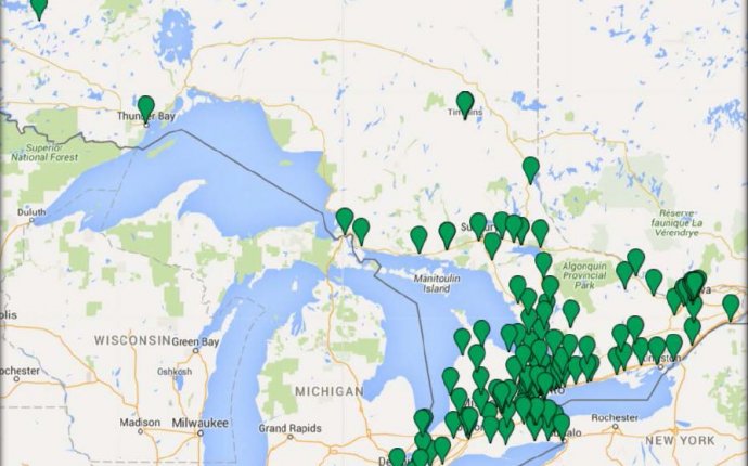 Electric Car charging points Maps